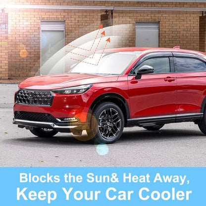 Windshield Sun Shade for 2023-2026 Honda HR-V HRV Accessories - Image 6