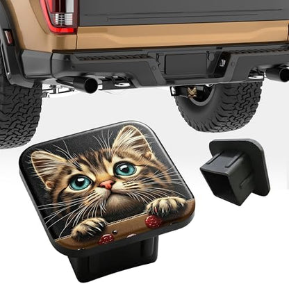 Hitch Cover Cute Tabby Kitten - Image 4