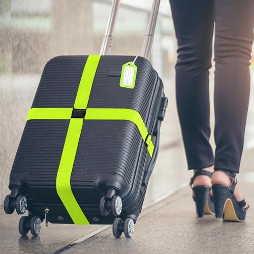 Gostwo 8 Pack Luggage Straps and Tags Set - Image 6