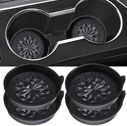Amooca Automotive Cup Holders Universal Car Cup Coaster Waterproof Non-Slip by Amooca