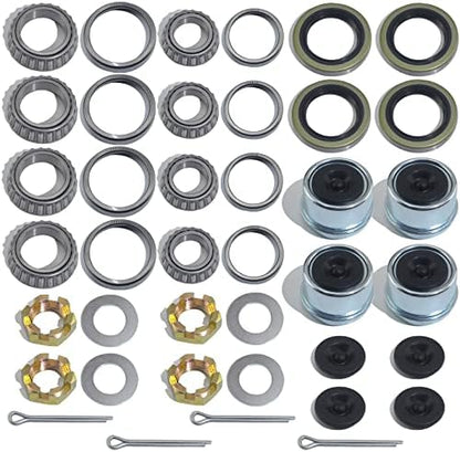 4Sets L68149 L44649 Trailer Hub Bearings Kit by GREPSPUD