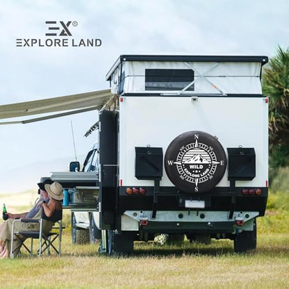 Explore Land Spare Tire Cover Fit Tire Diameters 26-27.75 inch - Image 6