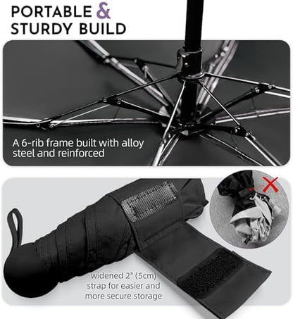Umbrella Travel Size Mini Umbrella - Image 5