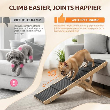 VINGLI Dog Ramp for Bed, Portable Pet Ramp for Car - Image 2