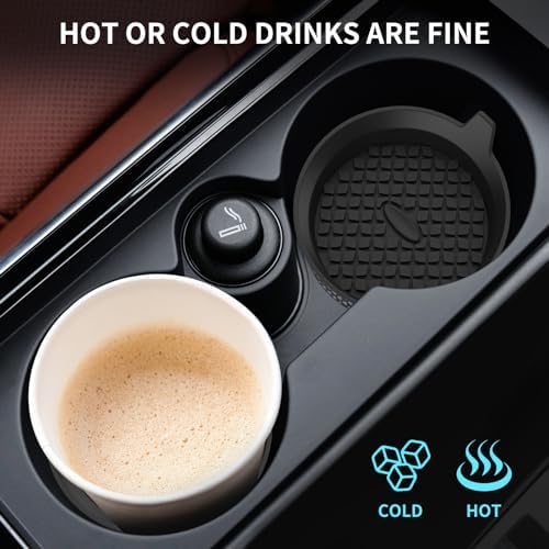 ME.FAN Car Cup Holder Coasters Silicone Cups Mats, Automotive Universal - Image 6