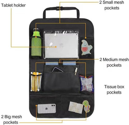Car Back Seat Organizer, Large Capacity Auto Organizer - Image 5