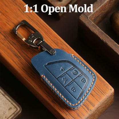 Leather Key Fob Cover, Compatible - Image 5
