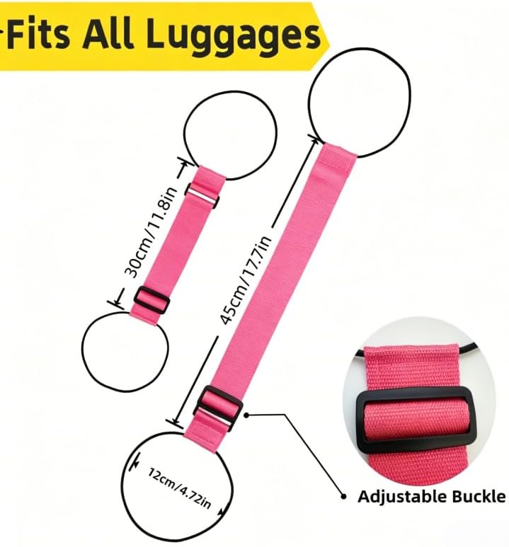 Adjustable Luggage Straps - Image 2