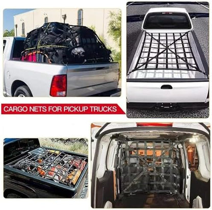 Car Trunk Rooftop Net Mesh Cargo Net Heavy Cargo Net Truck Trailer Dumpster - Image 7