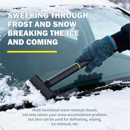 Mini Multi-Function Car Windshield Ice Scraper Set - Image 5