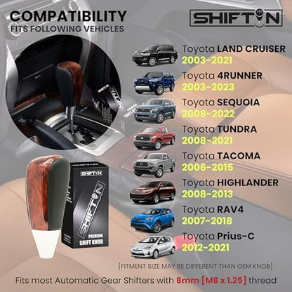 Gear Shift Knob for Toyota 4Runner Sequoia Tundra Land Cruiser Tacoma & Lexus - Image 2