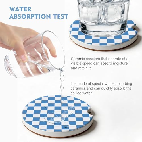 2 Pack Car Coasters for Cup Holders, Cute Car Accessories Interior - Image 3