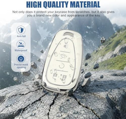for Chevy Key Fob Cover, 5 Buttons TPU Key Cover - Image 3