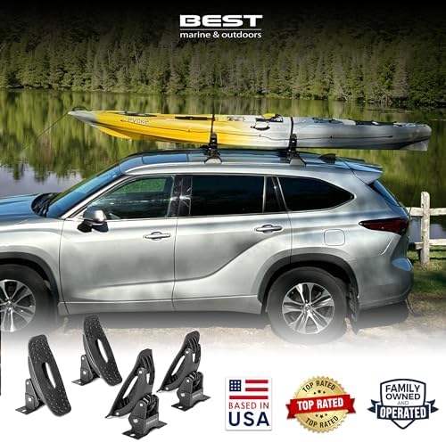 Kayak Roof Rack Saddles, Universal Carrier - Image 2