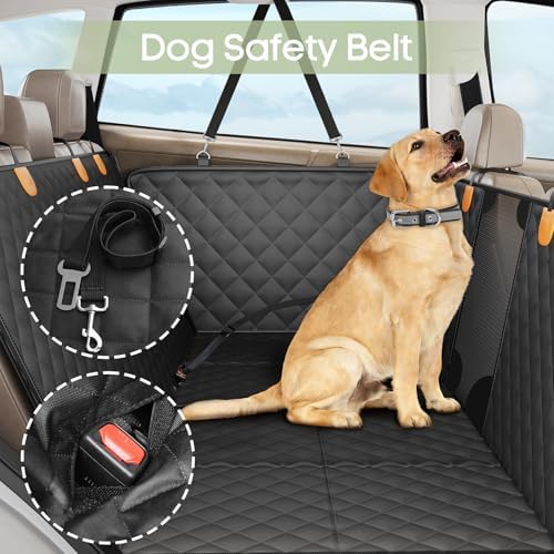 Dog Car Seat Cover for Back Seat, Hard Bottom Back Seat Extender - Image 7
