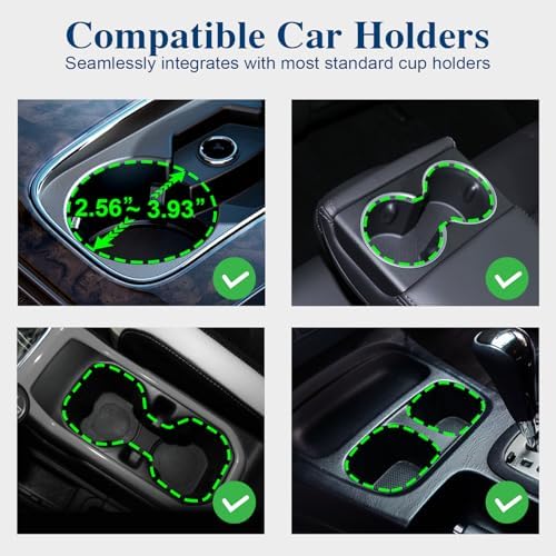 Car Cup Holder Expander, Cup Holder Extender Adapter - Image 2