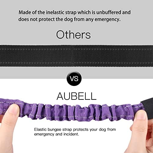 AUBELL Dog Seat Belt for Car, Updated 3-in-1 Bungee Dog Car Harness - Image 5