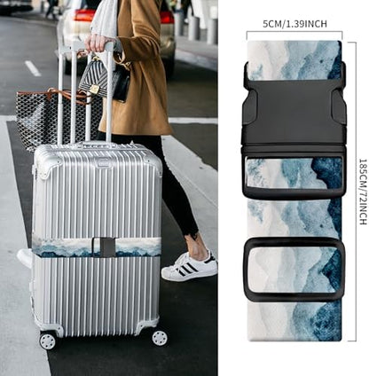 Luggage Straps for Suitcases, Heavy Duty Travel Belt - Image 3
