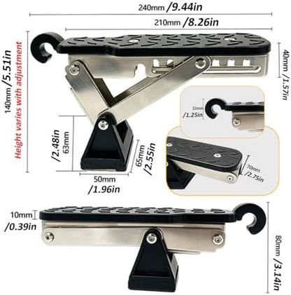 Foldable Car Door Step for Ford Escape 2001-2026 - Image 2
