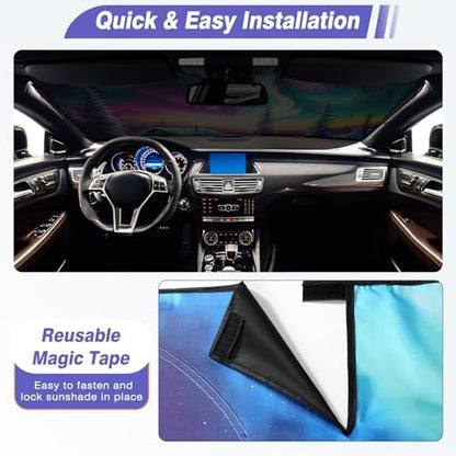 Windshield Sun Shade, Car Sun Shade Windshield - Image 3