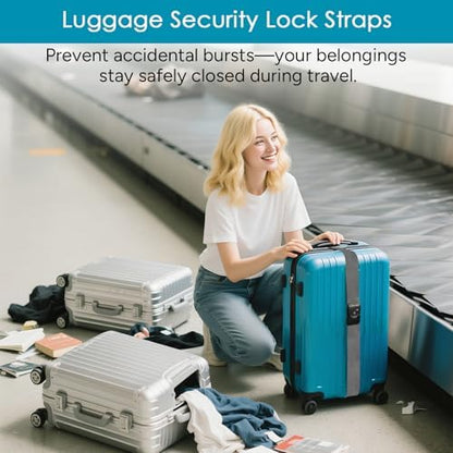 Travel Inspira Anti-Theft Suitcase Belt - Image 3