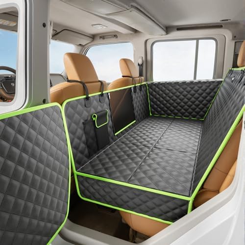Pecute Back Seat Extender for Dogs 56.29 * 28.74 in, Car Window Fixing for by pecute