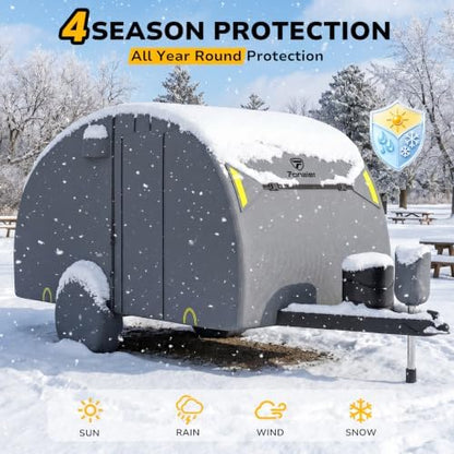 RV Cover for R Pod, Fonzier RV Cover for Teardrop Camper - Image 2