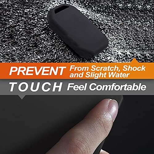 Silicone Key Fob Cover Fit for Cadillac ATS CTS DTS Escalade Escalade ESV SRX - Image 5
