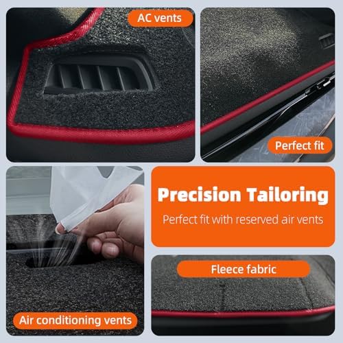 Dashboard Cover Dash Mat Fit for Toyota Corolla 2024-2020 Car Dash Board Mat - Image 5