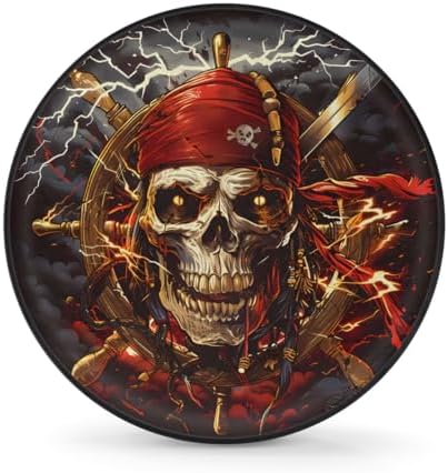 Rv Spare Tire Cover Wheel Pirate Skull Funny Tire Covers Wheel Protectors by FengQuGou