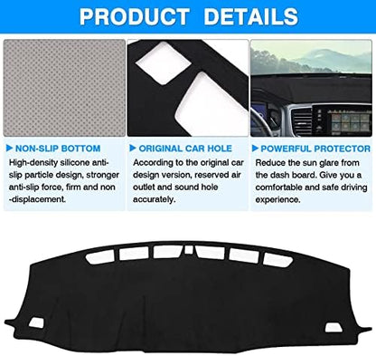 Autorder Dashboard Cover Mat for 2019-2025 Honda Passport / 2016-2022 Pilot / - Image 6