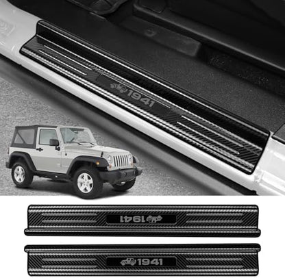 ZZEQYG 2 Pcs Stainless Steel Door Sill Protector Compatible by ZZEQYG
