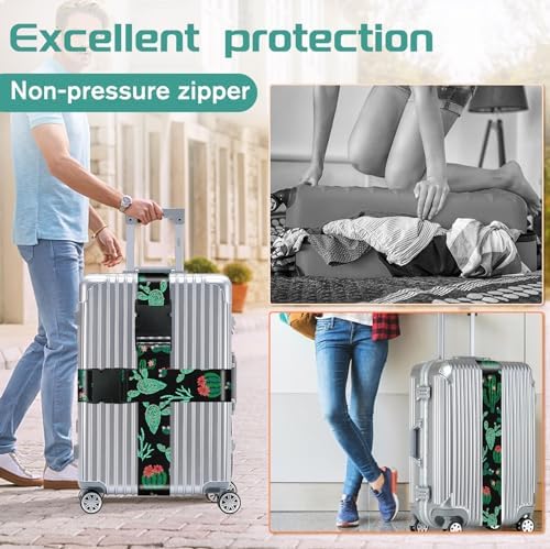 Slohif Luggage Straps for Suitcases Travel Belt Accessories Luggage Connector - Image 5