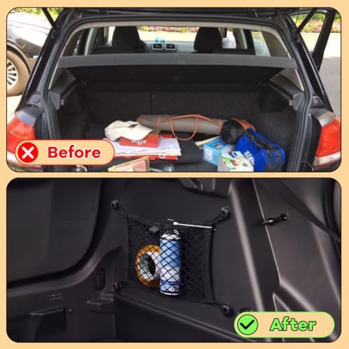 Frienda 2 Pcs Small Cargo Net Boat Storage Mesh Netting, 15 X 9.5 Inches - Image 3