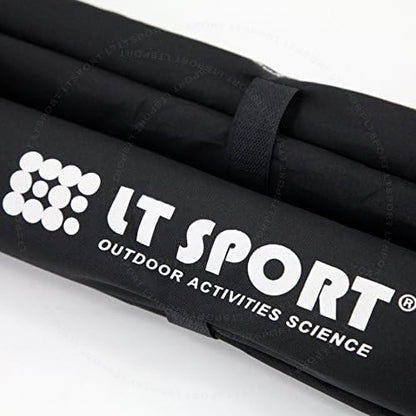 Pair Universal Roof Top Rack Carrier Protection Cushion Wrap Cross Bar Round - Image 3