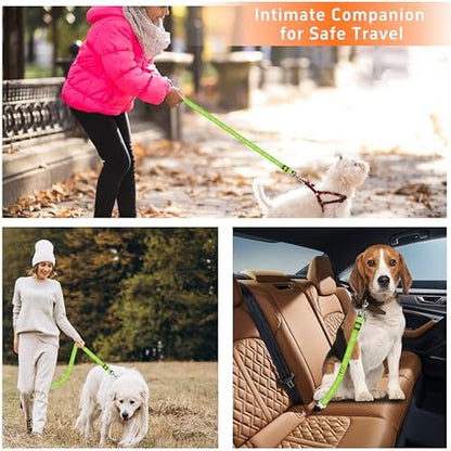 Seyezo Dog Car Seat Belt for Car, 2 Piece Set Retractable Dog Car Harness - Image 7