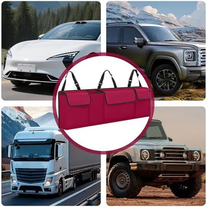Car Trunk Organizer, Backseat Hanging Large Storage - Image 7