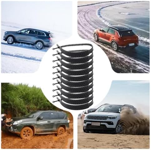 Tire Traction Straps Adjustable Anti-Skid Car Grips - Image 5
