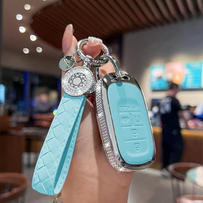 for Honda Key Fob Cover with Keychain - Image 2