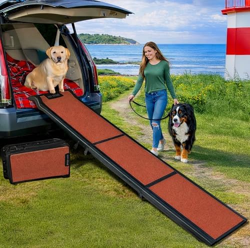 Pet Gear Travel Lite Ramps for Dogs and Cats, Toasted Almond by PetGear