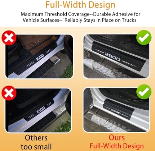 Newace Car Door Sill Protectors Compatible - Image 3