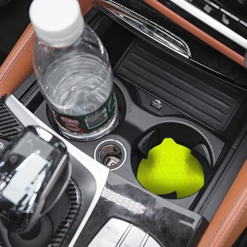 Zpana Bling Car Cup Holder Coaster, Shockproof Auto Interior Decorative Coasters - Image 4