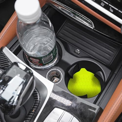 Zpana Bling Car Cup Holder Coaster, Shockproof Auto Interior Decorative Coasters - Image 4
