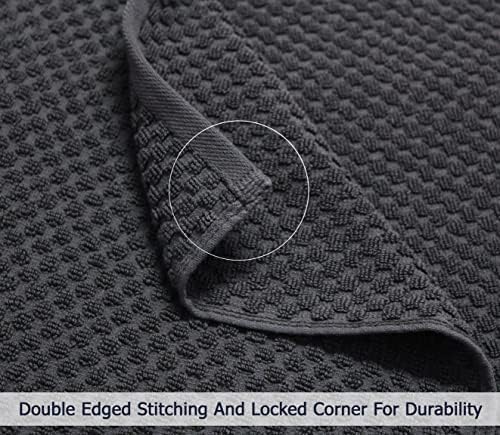 COTTON CRAFT Euro Spa Waffle Weave Bath Sheets - Image 4