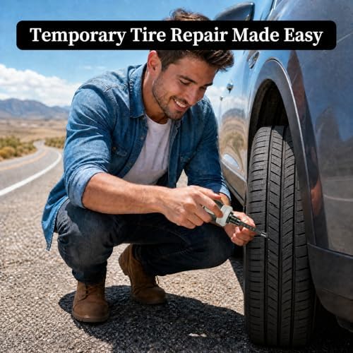 Tire Repair Kit, 3-in-1 Ratchet Tool - Image 7