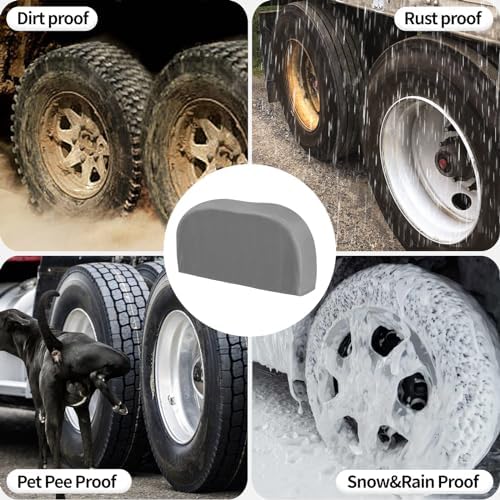 OutdoorLines Waterproof RV Tire Covers Dual Axle Cover - Image 7