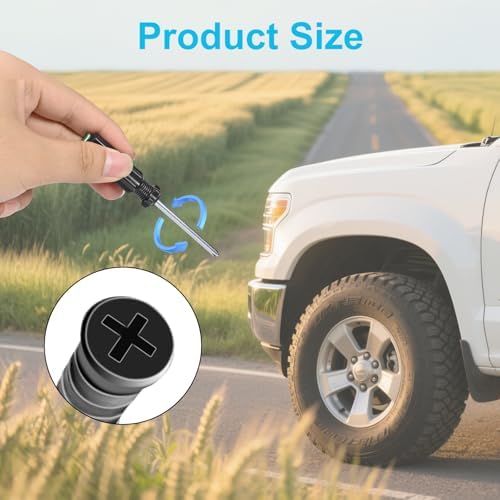 36Pcs Screw-in Tire Plug Kit Quick Fix Emergency Tire Repair Set - Image 6