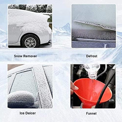 Round Windshield Ice Scraper, Magic Cone-Shaped Car Windshield Ice Scraper - Image 4