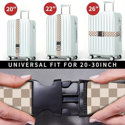 Luggage Straps for Suitcases, Heavy Duty Travel Belt - Image 4