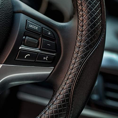 Valleycomfy Steering Wheel Covers Universal 15 inch - Image 3